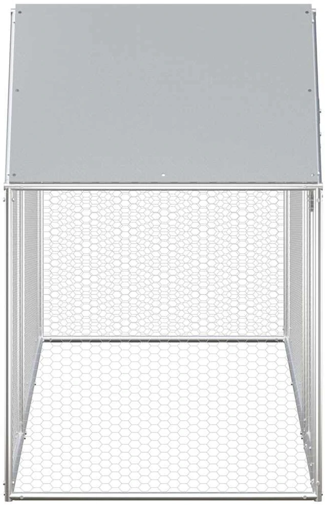 Voljeras viščiukams, 3x1x1,5m, galvanizuotas plienas