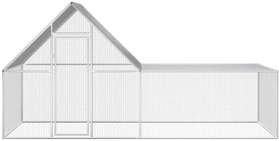 Voljeras viščiukams, 4x2x2m, galvanizuotas plienas