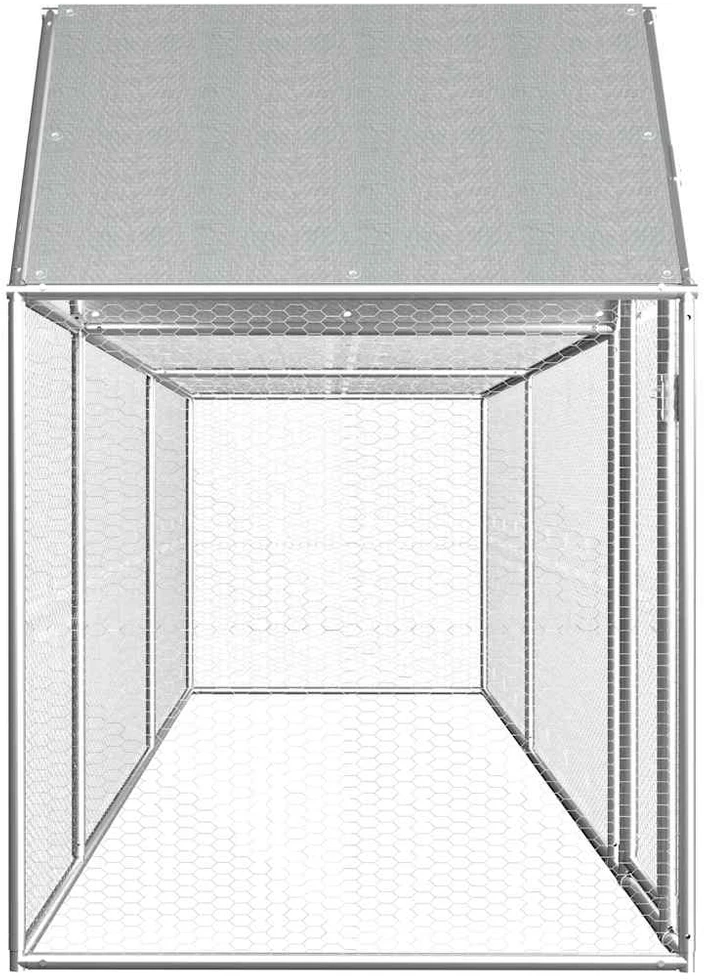 Voljeras viščiukams, 5x1x1,5 m, galvanizuotas plienas