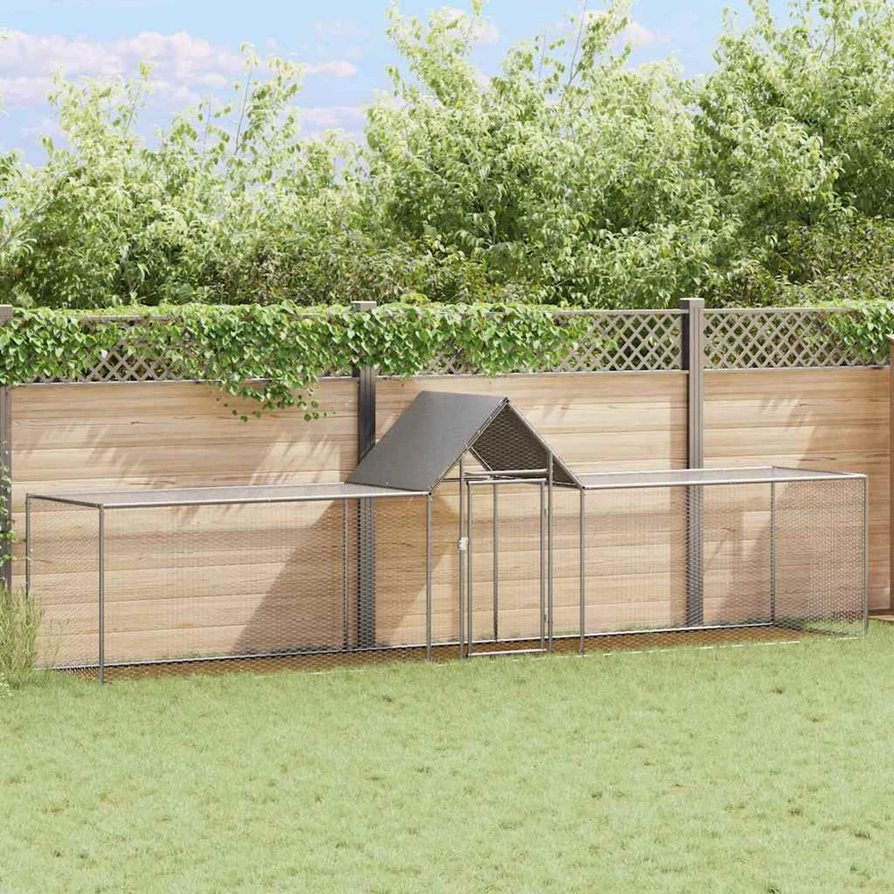 Voljeras viščiukams, 5x1x1,5m, galvanizuotas plienas
