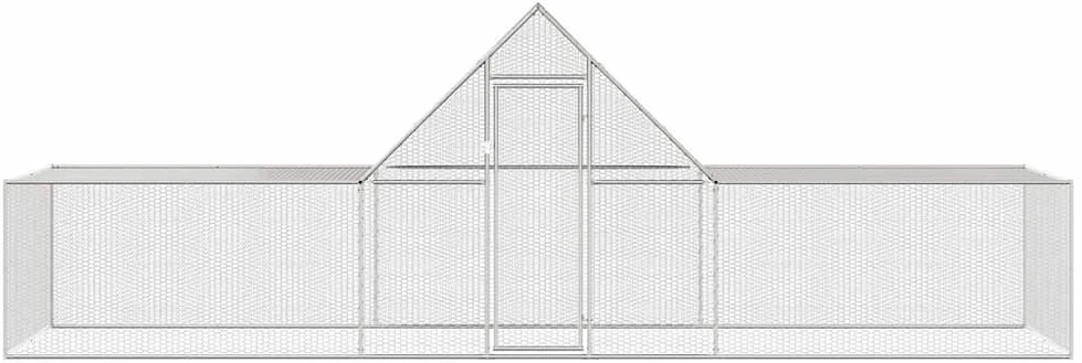 Voljeras viščiukams, 6x2x2m, galvanizuotas plienas