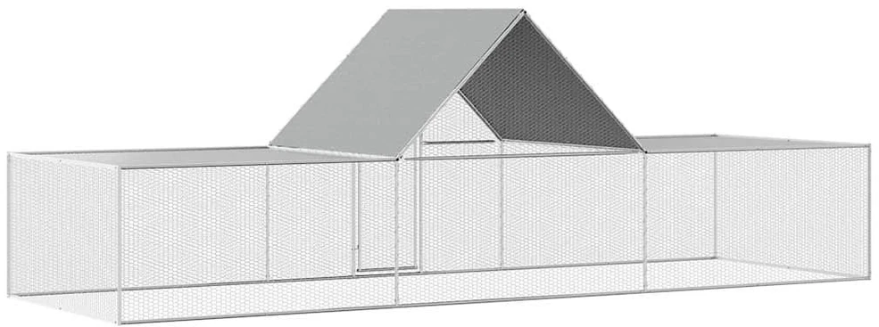 Voljeras viščiukams, 6x2x2m, galvanizuotas plienas