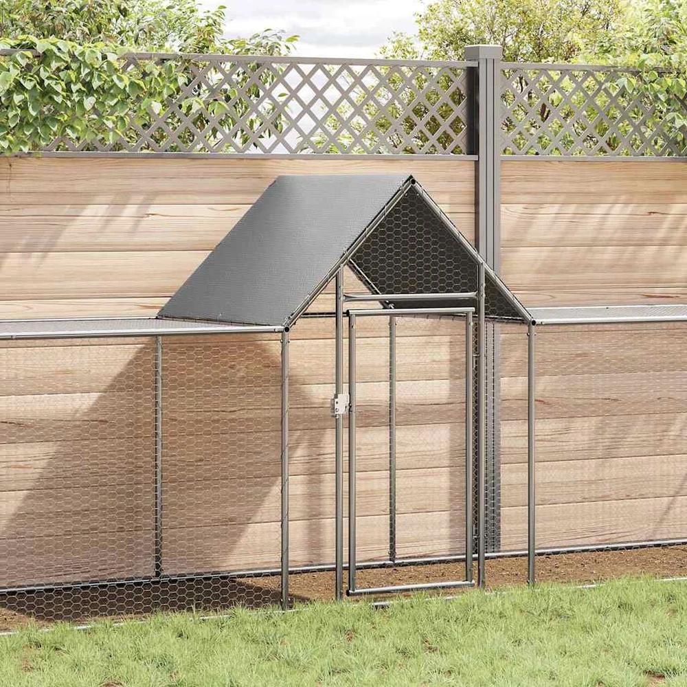 Voljeras viščiukams, 9x1x1,5m, galvanizuotas plienas