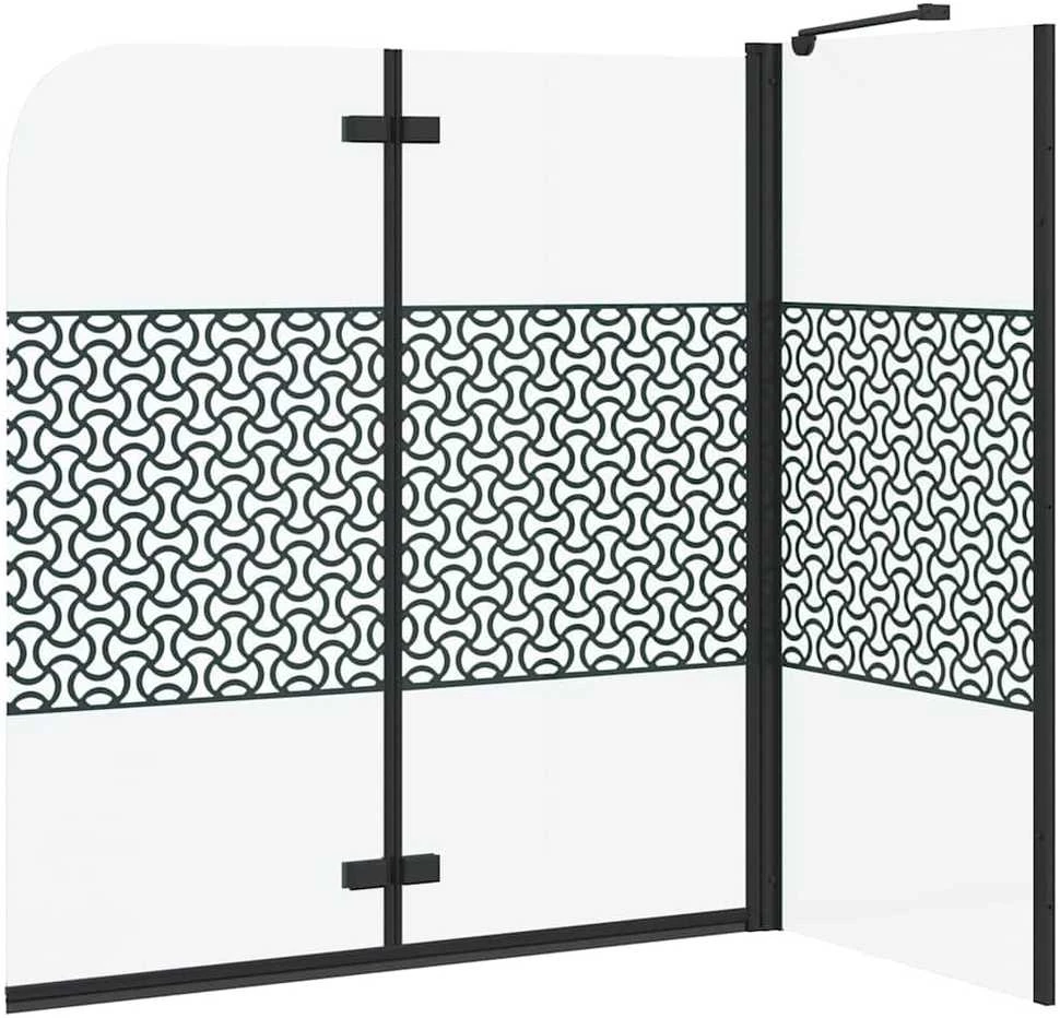 Vonia Apsauga Geometrinis Juoda 120 x 67 x 129 cm