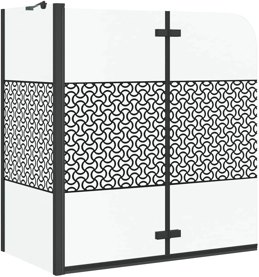 Vonia Apsauga Geometrinis Juoda 120 x 67 x 129 cm
