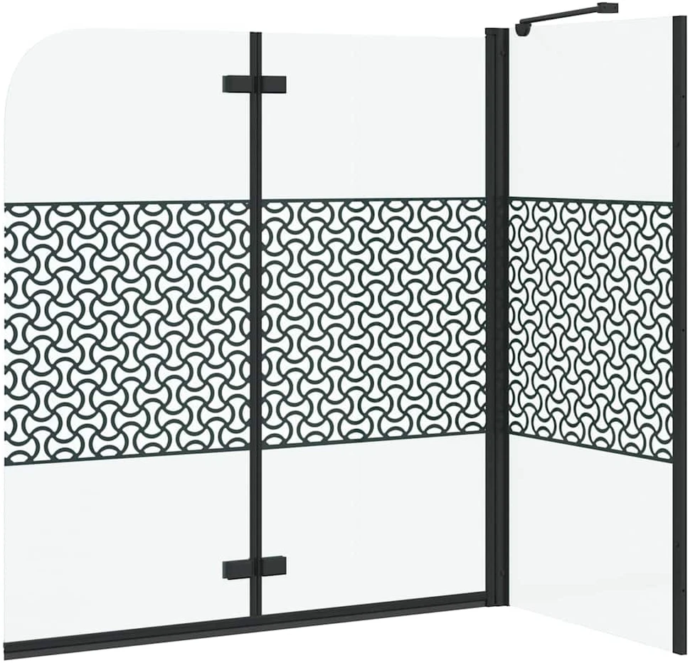 Vonia Apsauga Geometrinis Juoda 120 x 67 x 129 cm