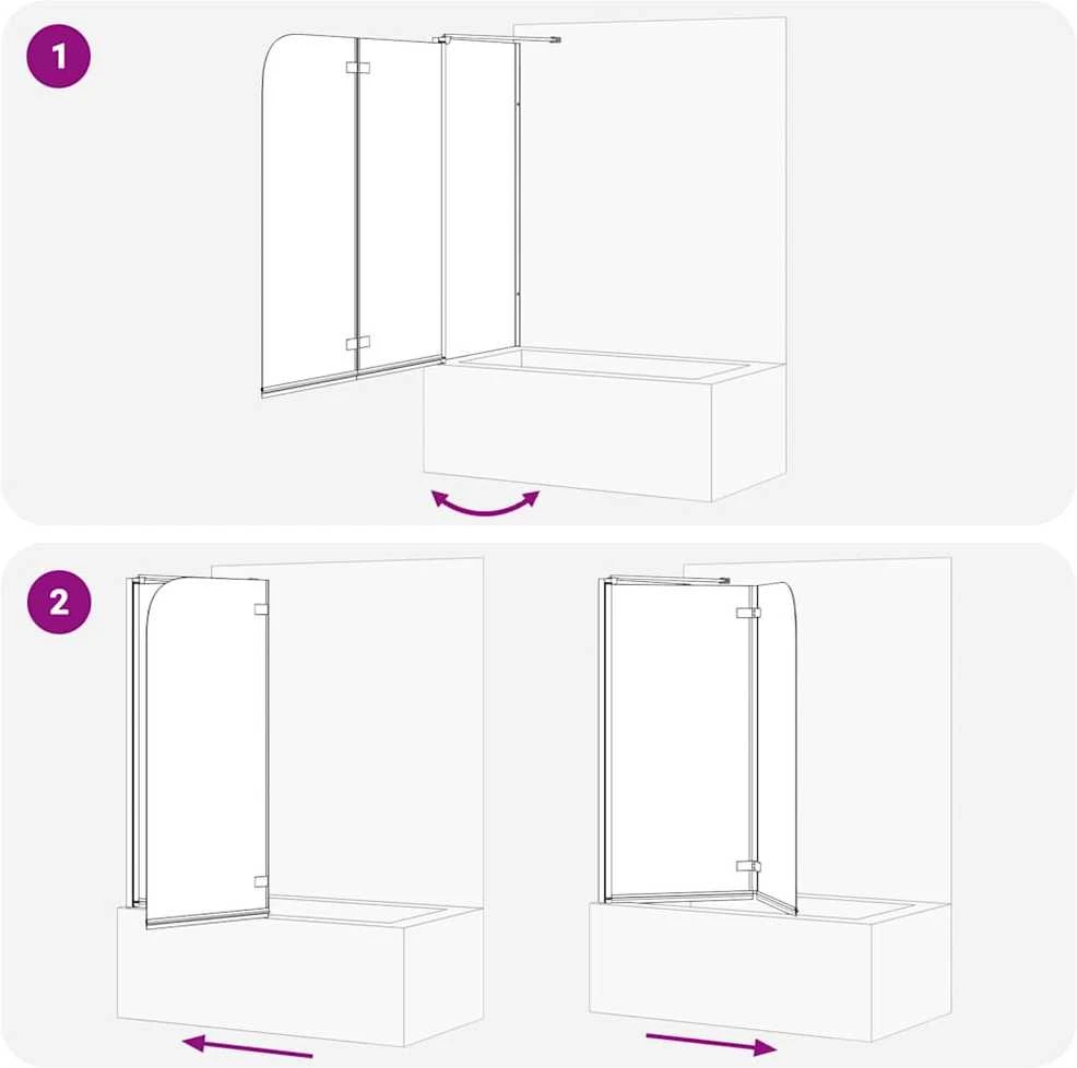 Vonia Apsauga Geometrinis Juoda 120 x 67 x 129 cm