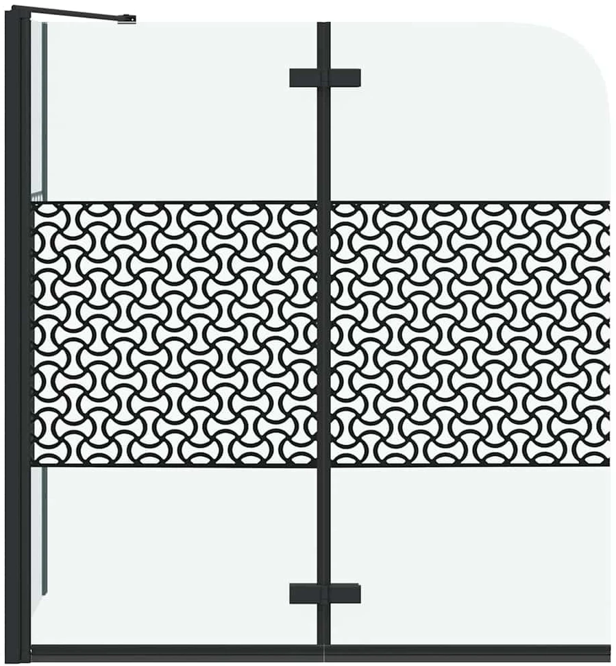 Vonia Apsauga Geometrinis Juoda 120 x 67 x 129 cm