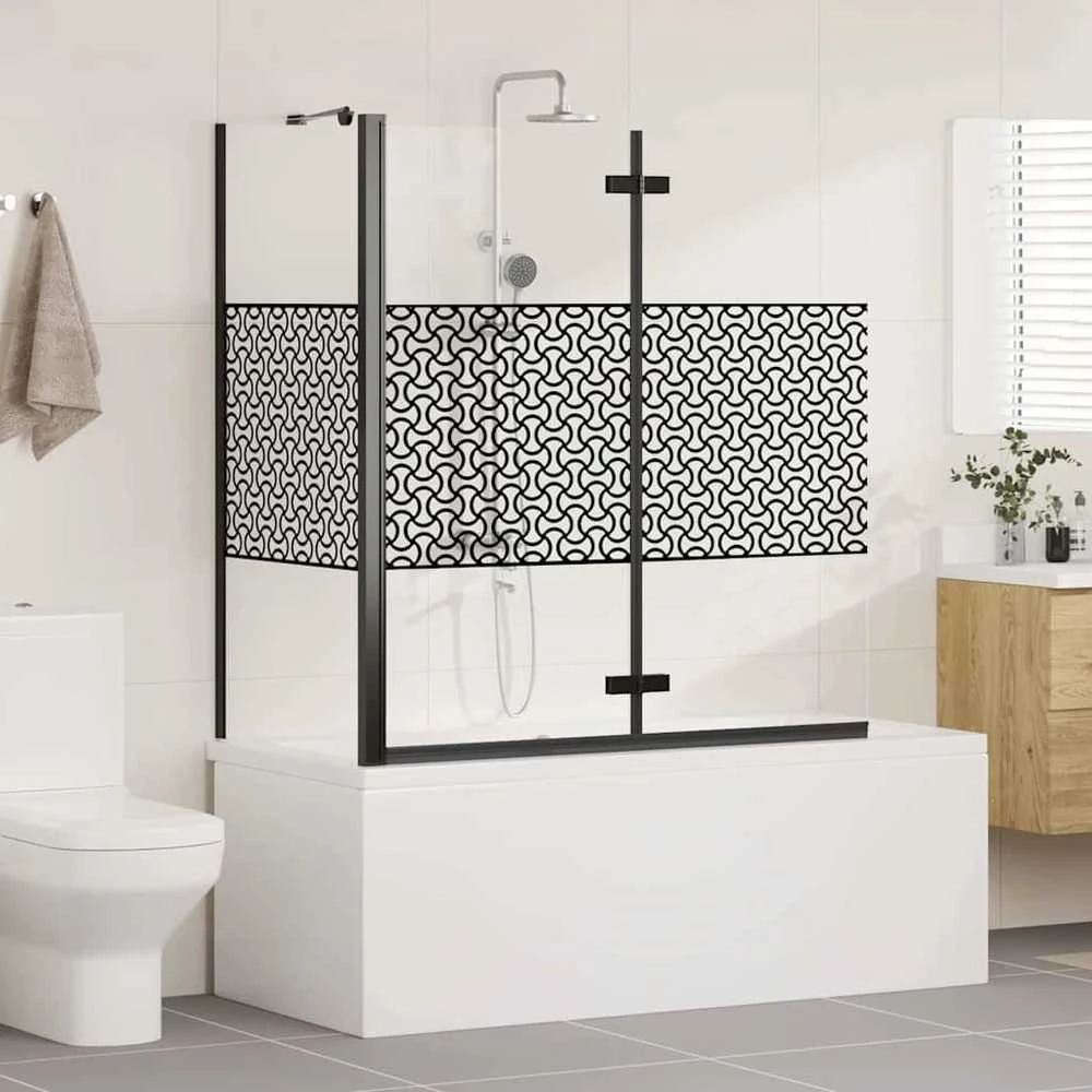 Vonia Apsauga Geometrinis Juoda 120 x 67 x 129 cm