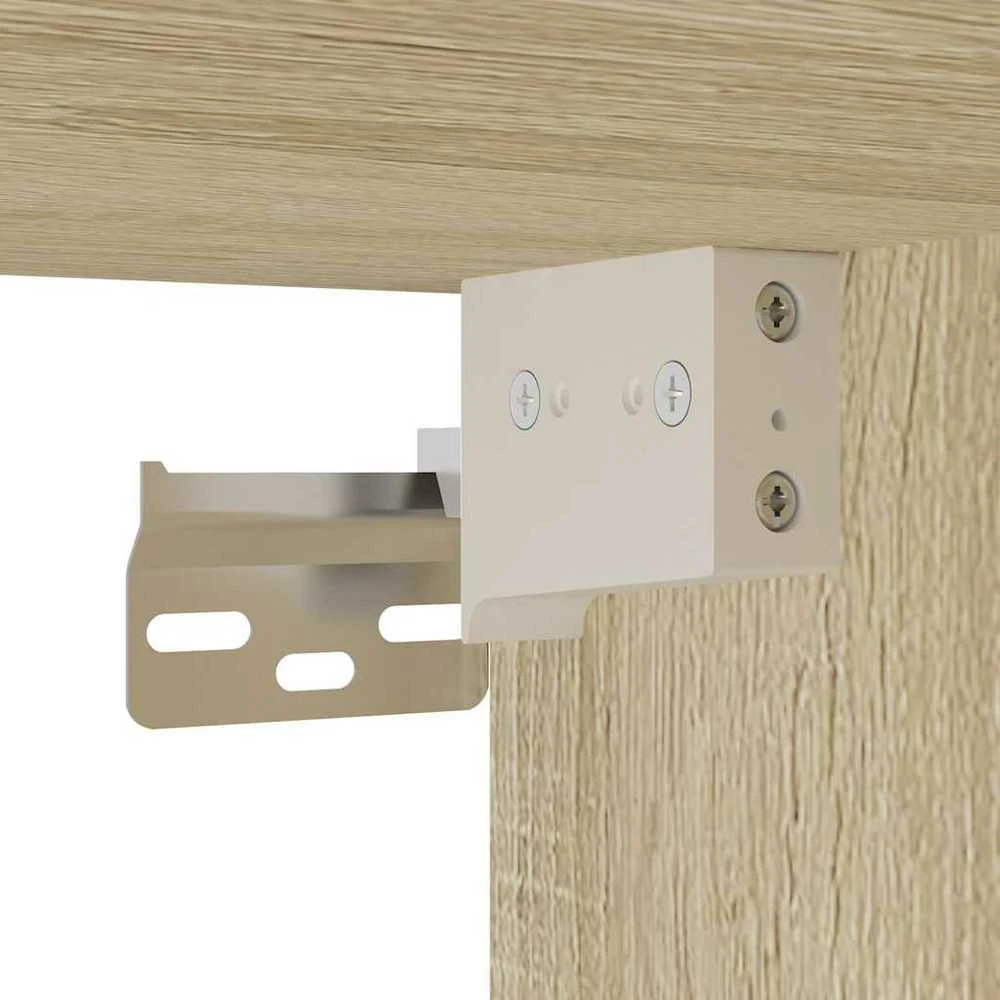 Vonios baldų komplektas, 2 dalių, ąžuolo, apdirbta mediena
