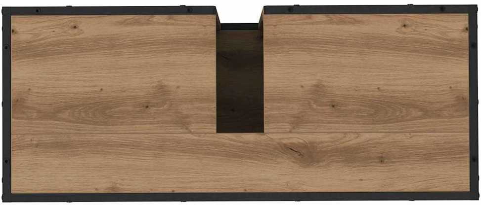 Vonios baldų rinkinys 2 vnt. Amatininkų ąžuolas 80 x 33 x 60 cm
