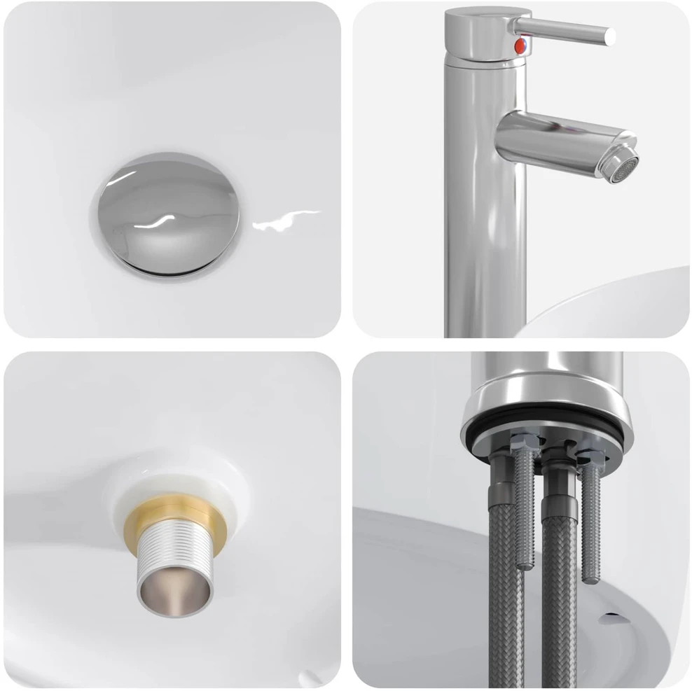 Vonios baldų rinkinys 2 vnt. Betono pilka Apdirbta mediena