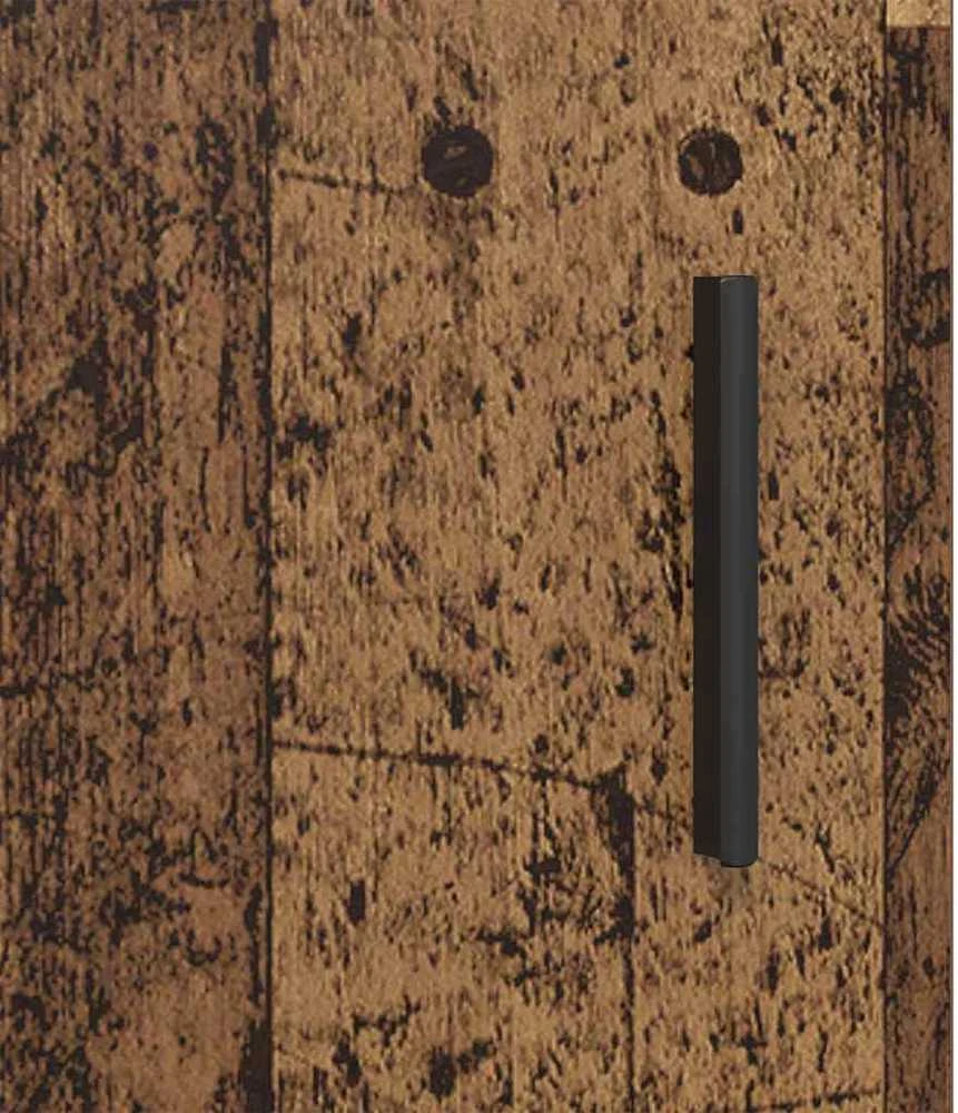 Vonios baldų rinkinys 2 vnt. Senovinis medis 65 x 33 x 60 cm