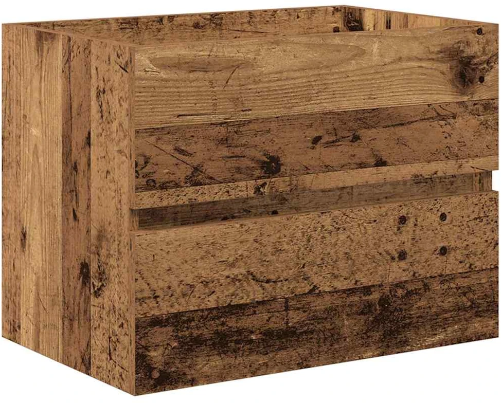 Vonios baldų rinkinys 2 vnt. Senovinis medis 57 x 37 x 45 cm