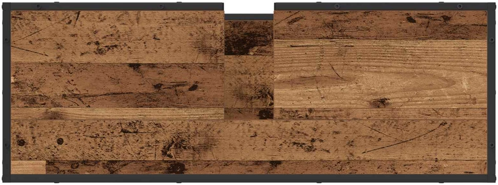 Vonios baldų rinkinys 2 vnt. Senovinis medis 90 x 33 x 60 cm