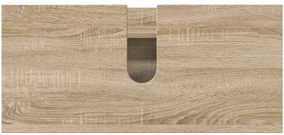 Vonios baldų rinkinys 2 vnt. Sonoma ąžuolas 76,5 x 35 x 64 cm