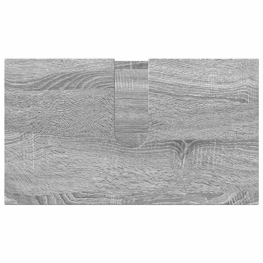 Vonios baldų rinkinys 3 vnt. Pilkas Sonoma 61 x 35 x 64 cm