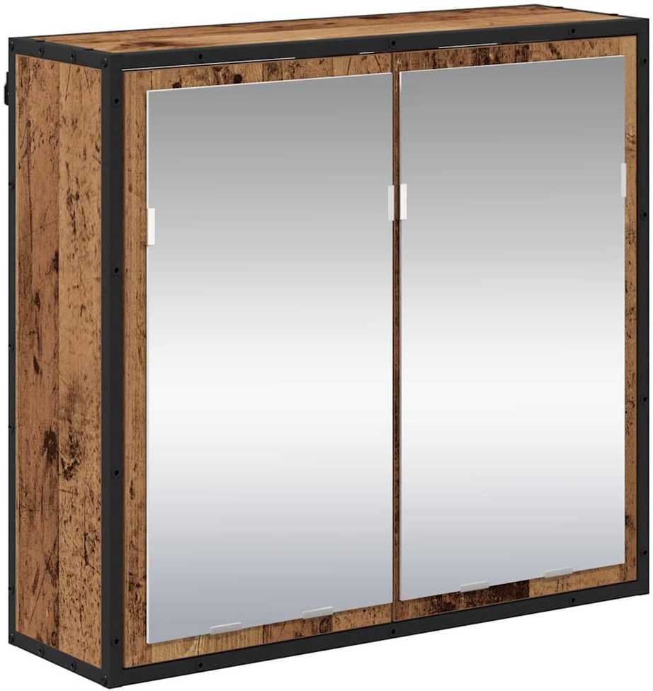 Vonios baldų rinkinys 3 vnt. Senovinis medis 65 x 33 x 60 cm