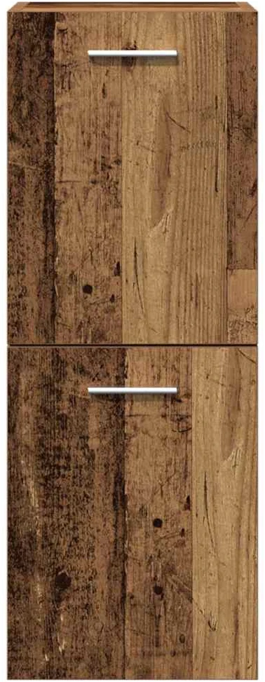 Vonios baldų rinkinys 3 vnt. Senovinis medis 60 x 38,5 x 46 cm