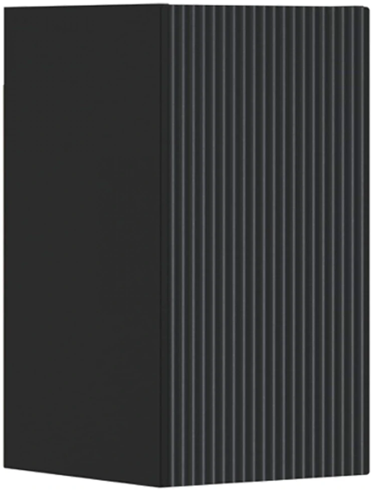 Vonios baldų rinkinys 3 vnt. Juoda 33 x 34,5 x 160 cm