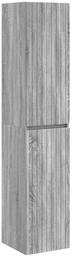 Vonios baldų rinkinys 3 vnt. Pilka Sonoma 33 x 34,5 x 160 cm