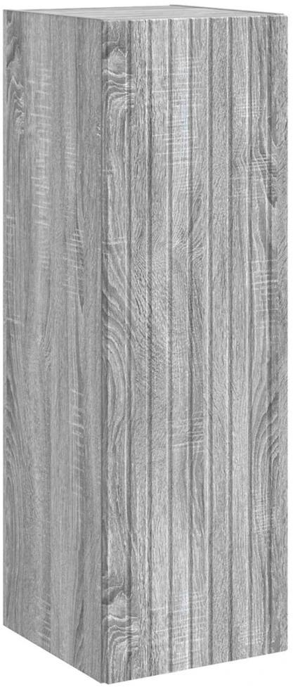 Vonios baldų rinkinys 3 vnt. Pilka Sonoma 33 x 34,5 x 160 cm