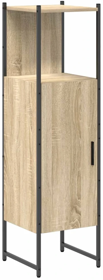 Vonios baldų rinkinys 3 vnt. Ruda 60 x 33 x 60 cm