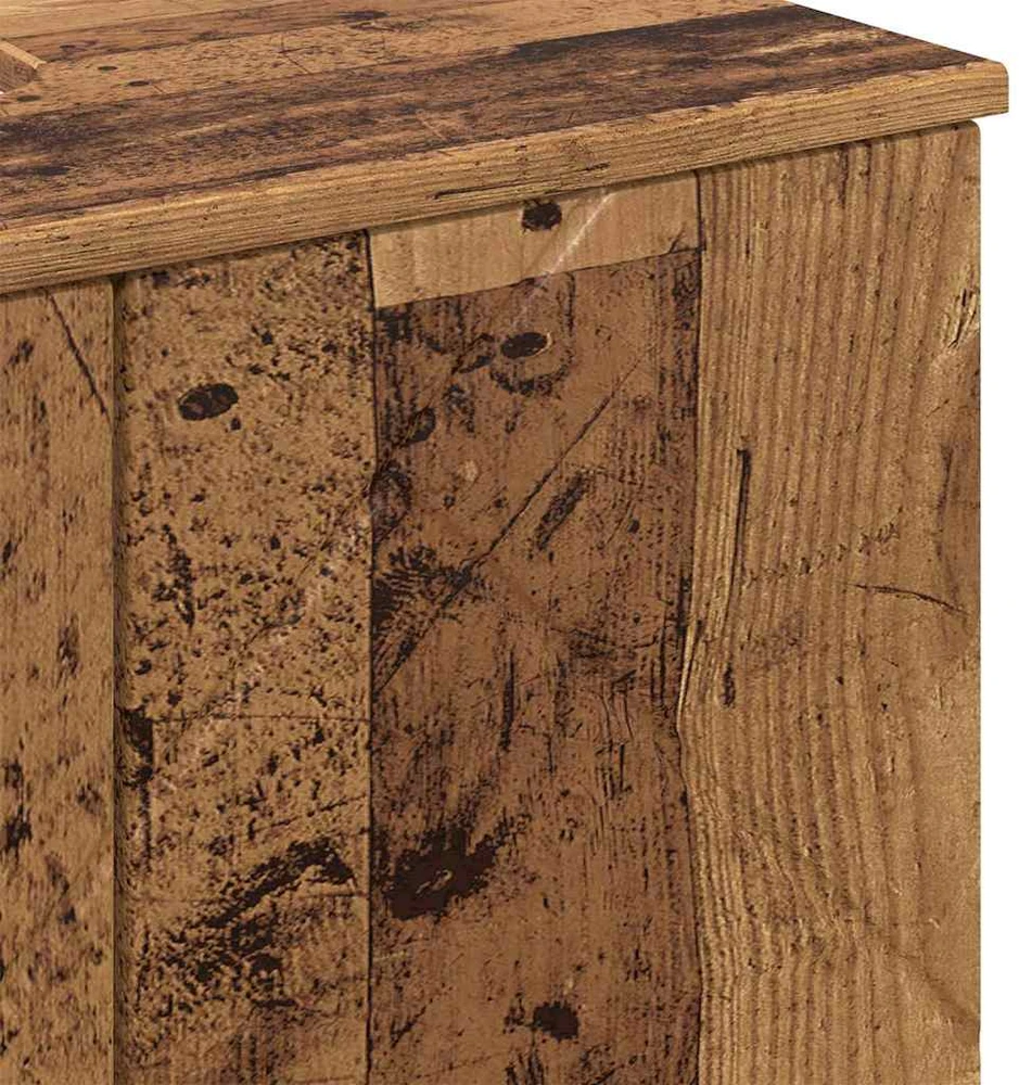 Vonios baldų rinkinys 3 vnt. Senovinis medis 61 x 35 x 64 cm