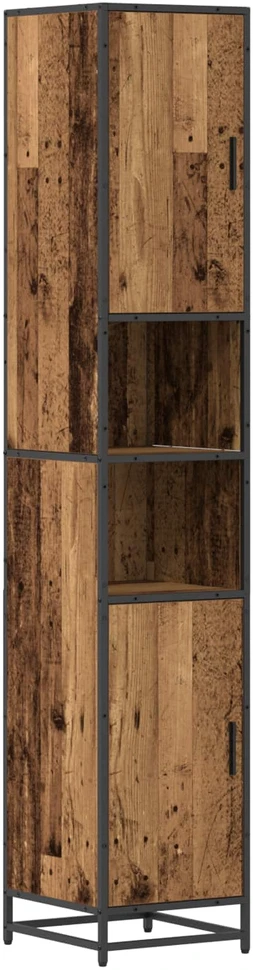 Vonios baldų rinkinys 3 vnt. Senovinis medis 65 x 33 x 60 cm