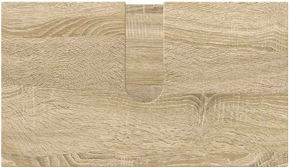 Vonios baldų rinkinys 3 vnt. Sonoma ąžuolas 61 x 35 x 64 cm