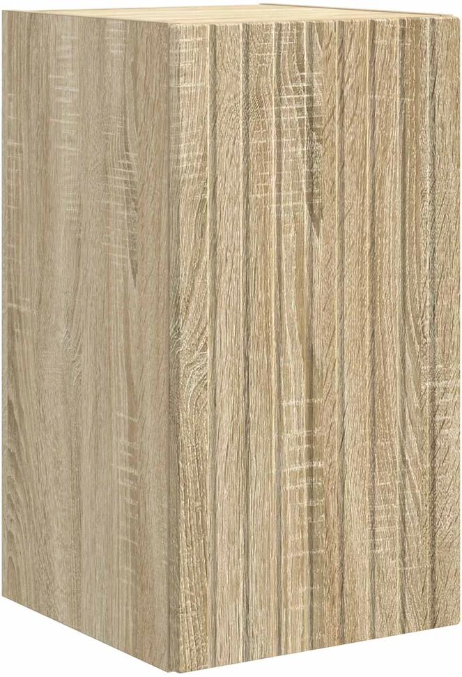 Vonios baldų rinkinys 3 vnt. Sonoma ąžuolas 33 x 34,5 x 160 cm
