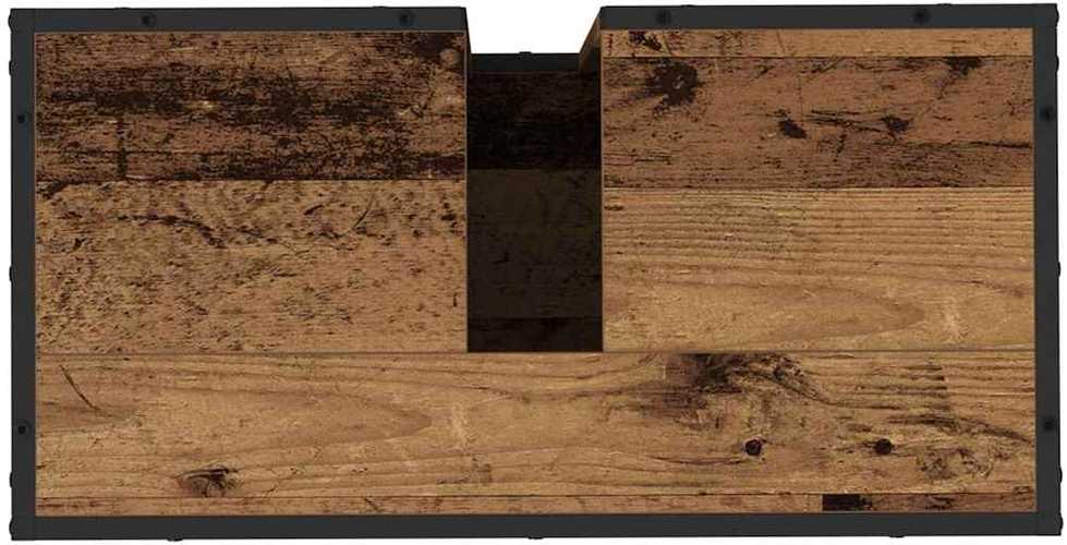Vonios baldų rinkinys 4 vnt. Senovinis medis 65 x 33 x 60 cm