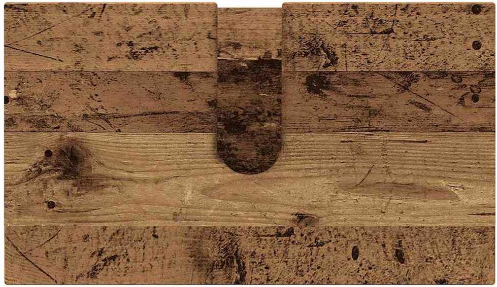 Vonios baldų rinkinys 4 vnt. Senovinis medis 61 x 35 x 64 cm