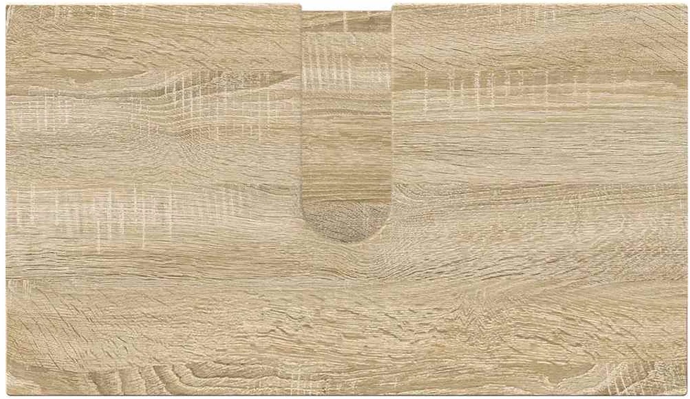 Vonios baldų rinkinys 4 vnt. Sonoma ąžuolas 61 x 35 x 64 cm