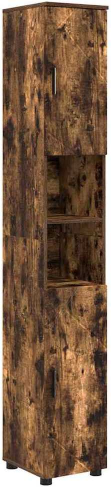Vonios baldų rinkinys 5 vnt. Rūkyta ąžuolas 61 x 35 x 64 cm
