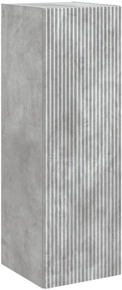 Vonios baldų rinkinys 5 vnt. Betono pilka 33 x 34,5 x 100 cm