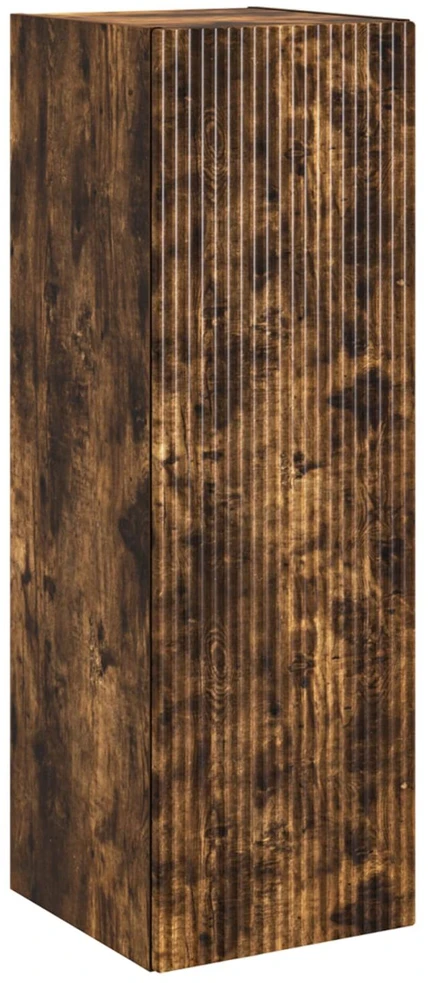 Vonios baldų rinkinys 5 vnt. Dūminio ąžuolo 33 x 34,5 x 100 cm