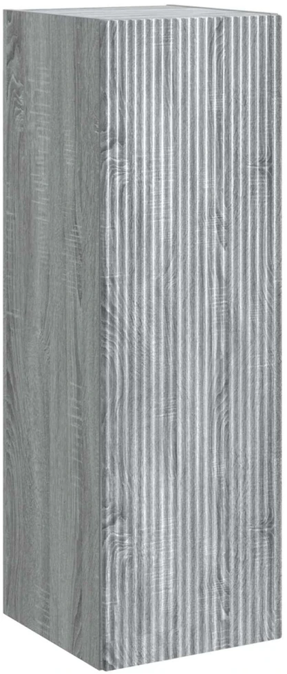 Vonios baldų rinkinys 5 vnt. Pilka Sonoma 33 x 34,5 x 100 cm