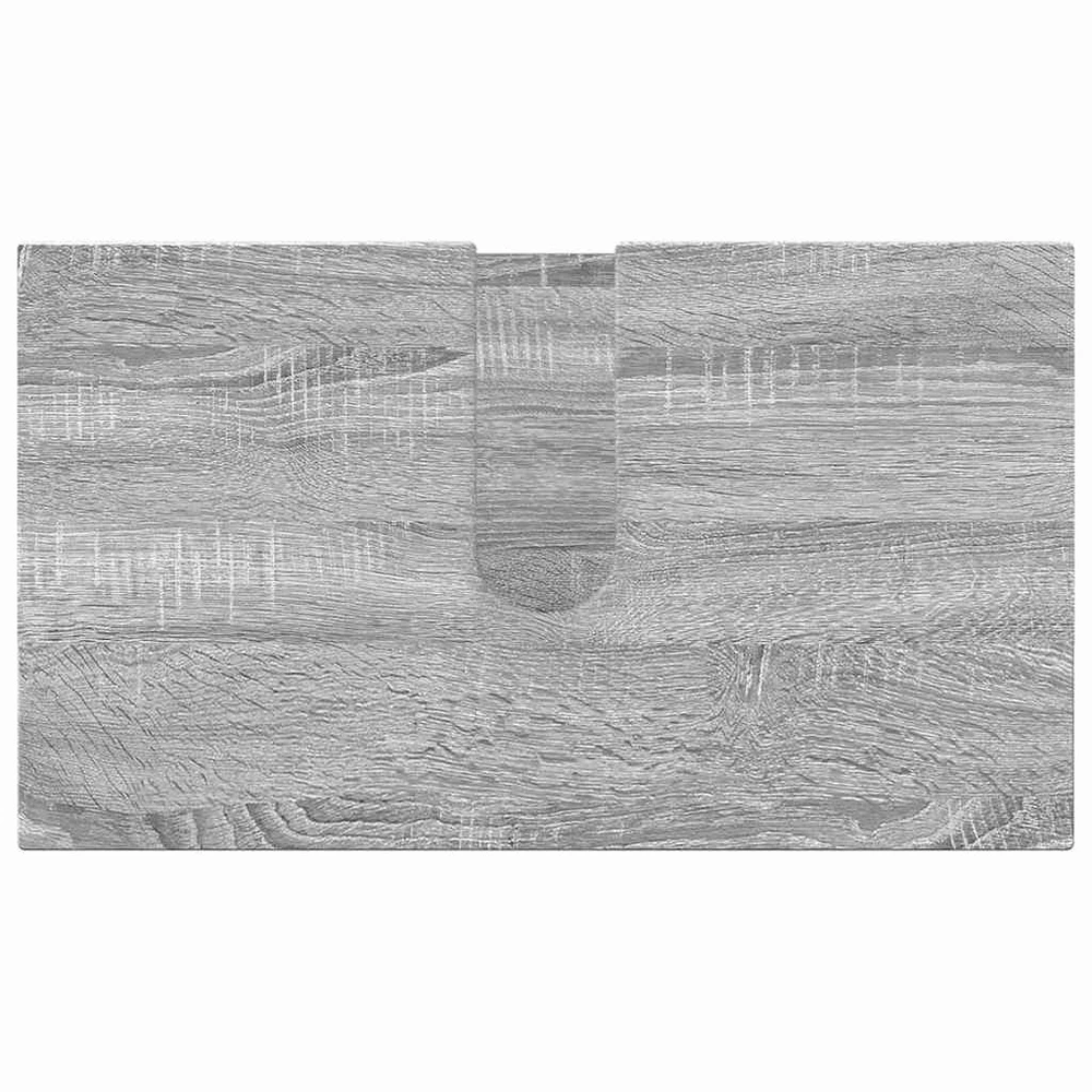Vonios baldų rinkinys 5 vnt. Pilka Sonoma 61 x 35 x 64 cm