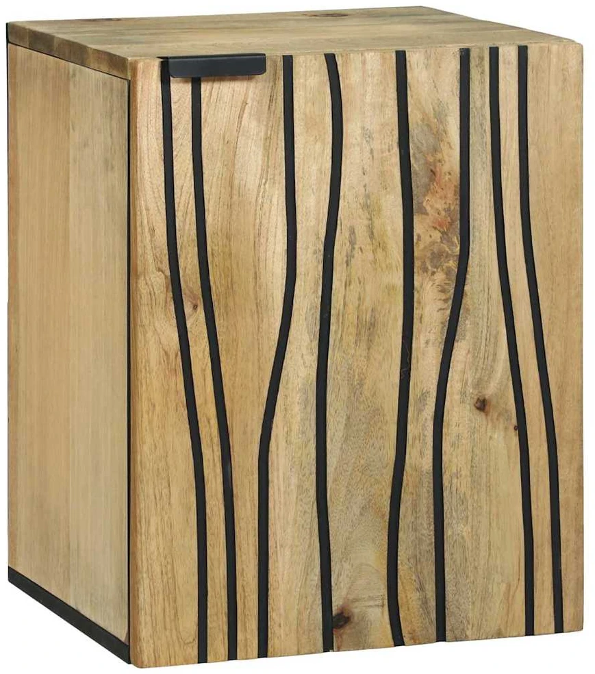Vonios baldų rinkinys 5 vnt. Ruda 38 x 33 x 160 cm