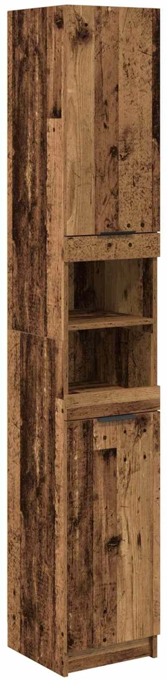 Vonios baldų rinkinys 5 vnt. Senas medis 64,5 x 33,5 x 59 cm