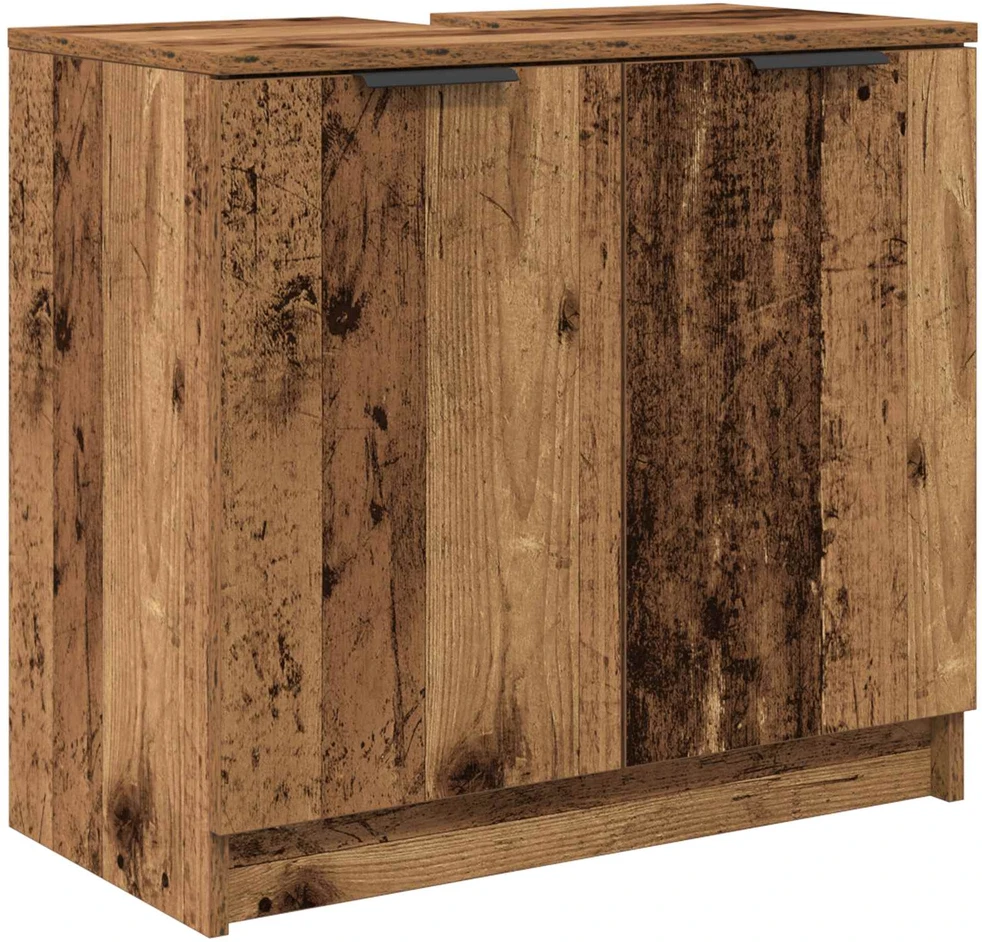 Vonios baldų rinkinys 5 vnt. Senas medis 64,5 x 33,5 x 59 cm