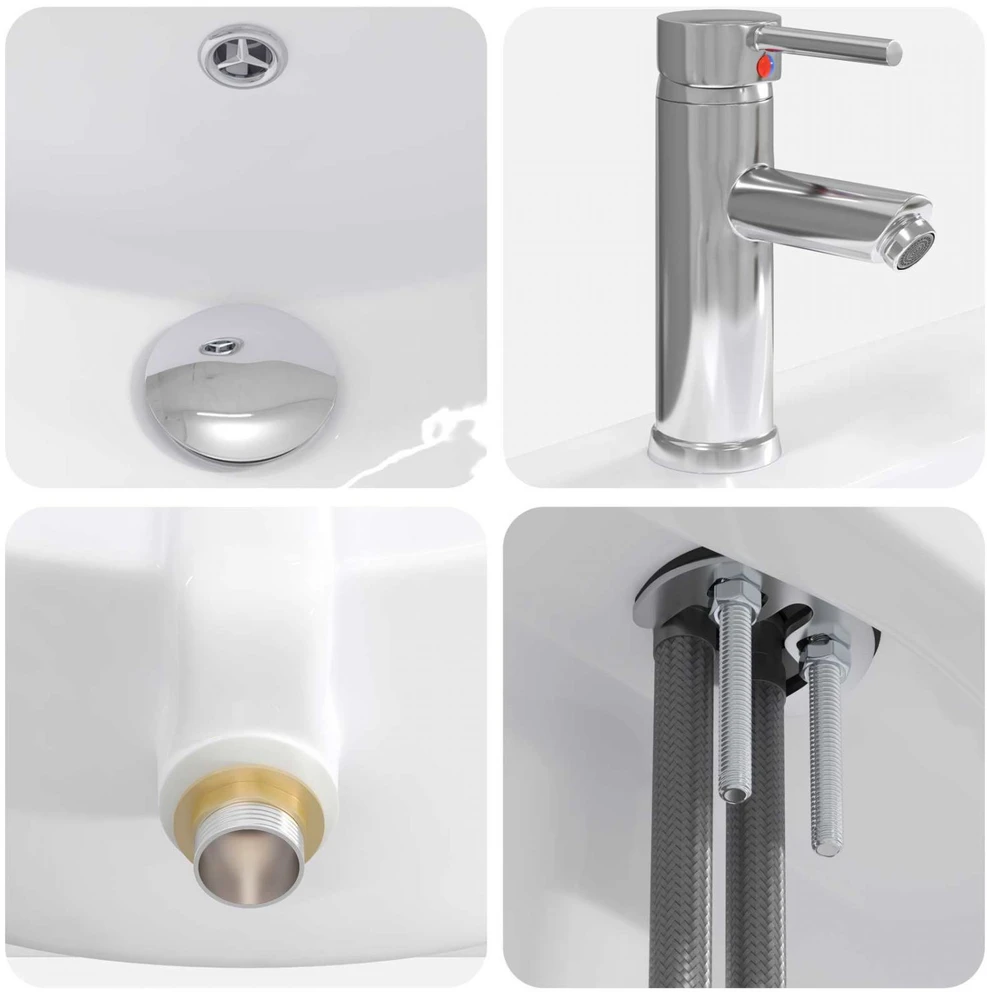 Vonios baldų rinkinys Artisano ąžuolo 81 x 40 x 84,5 cm