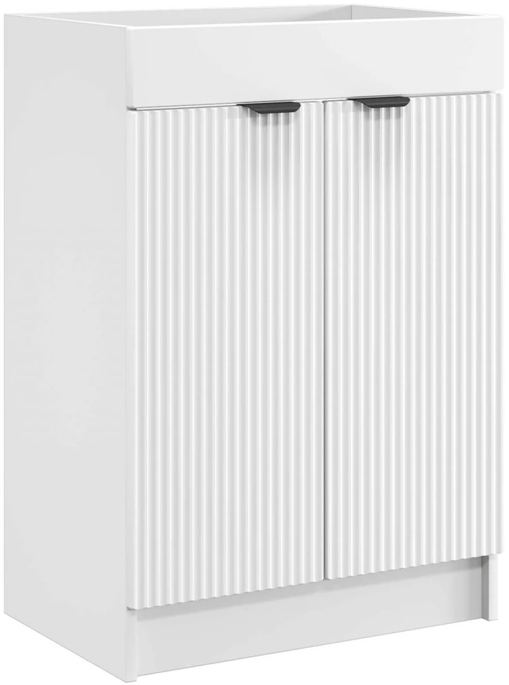 Vonios baldų rinkinys Balta 56 x 37,5 x 81 cm Apdirbta mediena