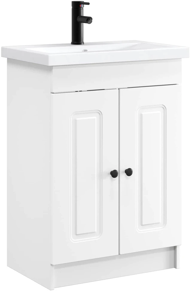 Vonios baldų rinkinys Balta 78,5 x 37,5 x 81 cm