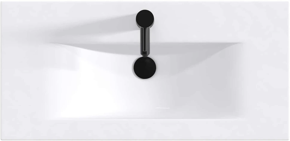 Vonios baldų rinkinys Betono pilka 56 x 37,5 x 81 cm