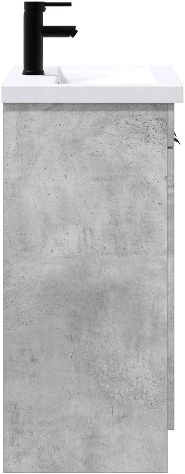 Vonios baldų rinkinys Betono pilka 56 x 37,5 x 81 cm