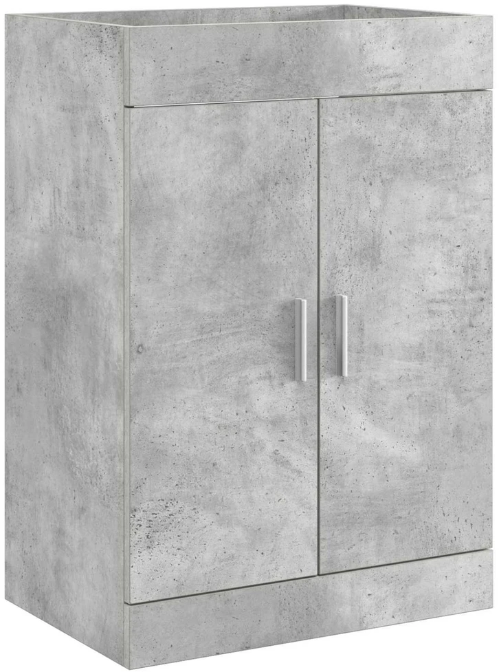 Vonios baldų rinkinys Betono pilka 81 x 40 x 84,5 cm