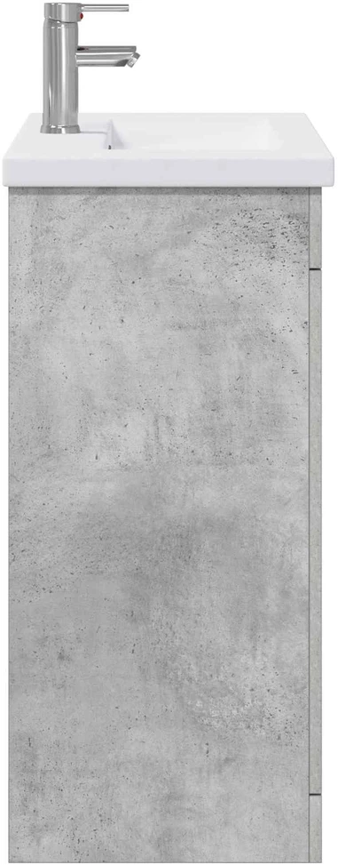 Vonios baldų rinkinys Betono pilka 81 x 40 x 84,5 cm
