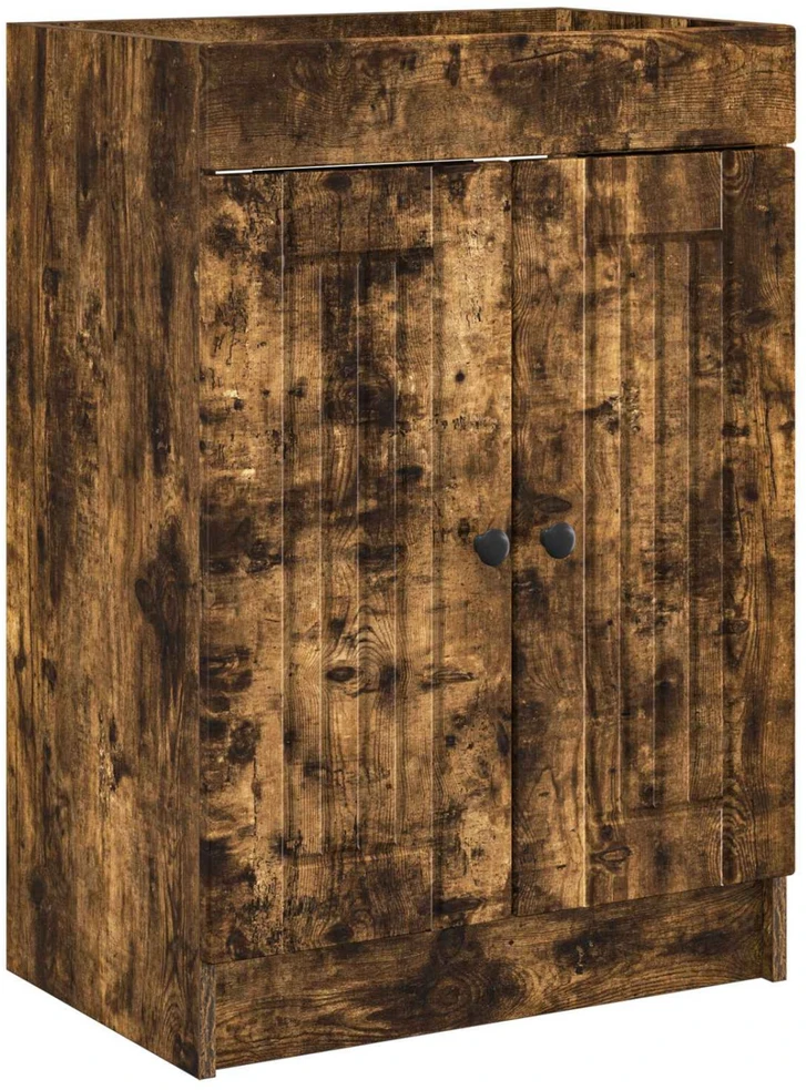 Vonios baldų rinkinys Dūminio ąžuolo 56 x 37,5 x 81 cm